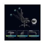 MXG FGC-01 Upholstered Fabric with Headrest and Lumbar Support Gaming Chair - Image 2