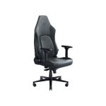 Razer Iskur V2 Gaming Chair, Built-in 6D Lumbar Support, High Density Foam Cushion, 4D Armrest, Head Cushion Include Dark Grey Fabric