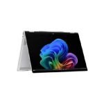 HP OmniBook 7 Flip 16 au0070wm – Intel Core Ultra 7 256V 8-Core -16GB DDR5 – 512GB SSD – Intel® Arc Graphics 16″ 2K IPS LED Touchscreen Convertible Display 400 nits DTS:X® Ultra Backlit KB Windows 11 – International Warranty – Glacier Silver