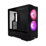 LIAN LI LANCOOL 207 Compact ATX RGB Gaming Case (White, Black) - Image 2