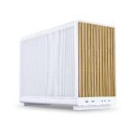 Lian Li A3-MATX Wooden Panel Mini-Tower Case – (White, Black)