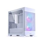 Lian-Li LANCOOL 205M Mesh Micro-ATX Tempered Glass Mid Tower Case – White