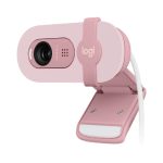 Logitech BRIO 100 Full HD 1080p Webcam (Black, White, Rose) - Image 3