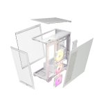 Corsair 3500X ARGB Mid-Tower ATX Desktop Case (White, Black) - Image 3