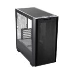 ASUS A21 Mid-Tower Support for 360mm Radiators, and 380mm Graphics Card Clean Cable Management Case (Color White, Black) - Image 3