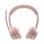 Logitech ZONE 300 Wireless Headset (Black, White, Rose - Image 3