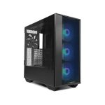 Lian Li LANCOOL III RGB Tower PC Case (Black, White)