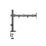 MXG BMA-12P Single Monitor Steel Articulating Monitor Mount Matte Black - Image 2