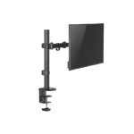 MXG BMA-12P Single Monitor Steel Articulating Monitor Mount Matte Black - Image 3