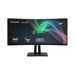ViewSonic VP3481A 34" UWQHD Curved Monitor with Docking Station