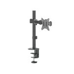 MXG BMA-12P Single Monitor Steel Articulating Monitor Mount Matte Black - Image 4
