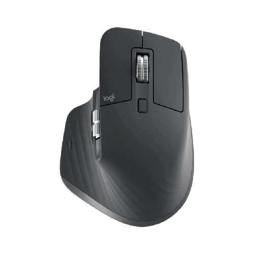 New Project (33) Logitech MX Master 3S Performance Wireless Mouse (Black, White) - Image 1