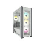 Corsair iCUE 7000X RGB Tempered Glass Full-Tower ATX PC Case (White, Black)