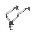 Anda Seat Stealth PRO II Duo A9-2S Ergonomic Monitor Arm Black White AD-W-A9-2S-BW - Image 2