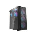 DarkFlash DK352 ATX With 4 ARGB Fans Gaming Case Black - Image 2