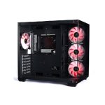 EASE EC124B Tempered Glass Gaming Case-Black - Image 3