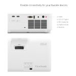 LS740HD VIEWSONIC 3RD GENERATION LASER PHOSPHOR TECHNOLOGY PROJECTOR - Image 2