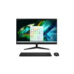 Acer Aspire C24 - 2 (MTL/ARL U) Series - Intel Core Ultra 5 Processor 225U - 16GB DDR5 Memory - 512GB SSD - Intel Integrated  Graphics - Integrated LAN 10/100/1000 Mbps,Wifi 6E-802.11ax Wireless Card Bluetooth  5.3 - 802.11ac/a/b/g/n compatible - Wireless Copilot Keyboard / Wireless Mouse - Internal  Speaker p - 23.8" Wide View Angle Monitor Full HD 1080P - Windows 11 Home Single  Language - 1-month Trial for new Microsoft 365 Customers