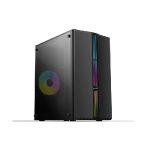 EASE EM123B Tempered Glass Gaming Case-Black