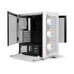 LIAN LI LANCOOL II MESH RGB White LAN2MRS Tempered Glass ATX Gaming Case -White