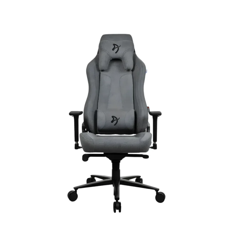 Arozzi Vernazza Soft Fabric Gaming Chair Ash Gray