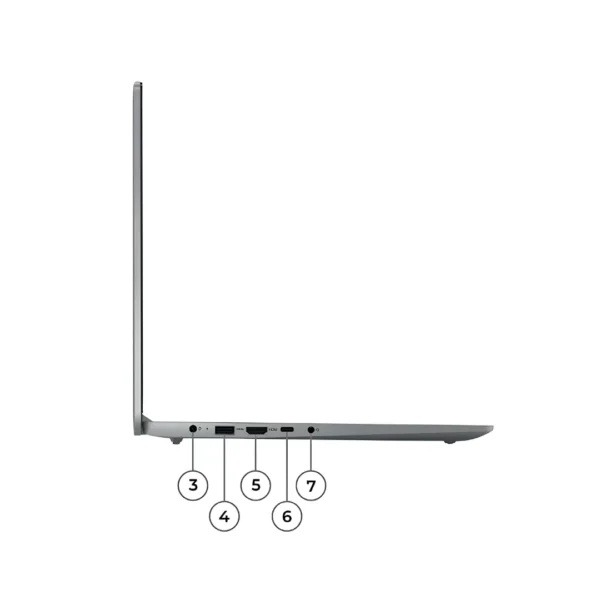 Lenovo IdeaPad Slim 3 15 13th Gen Core i5 13420H 8GB RAM 512GB SSD Intel UHD Graphics 15.6″ FHD IPS 300nits Anti-Glare Display Dolby Audio Windows 11 Laptop (Arctic Grey) - image 7