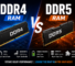 DDR5 vs DDR4 RAM comparison